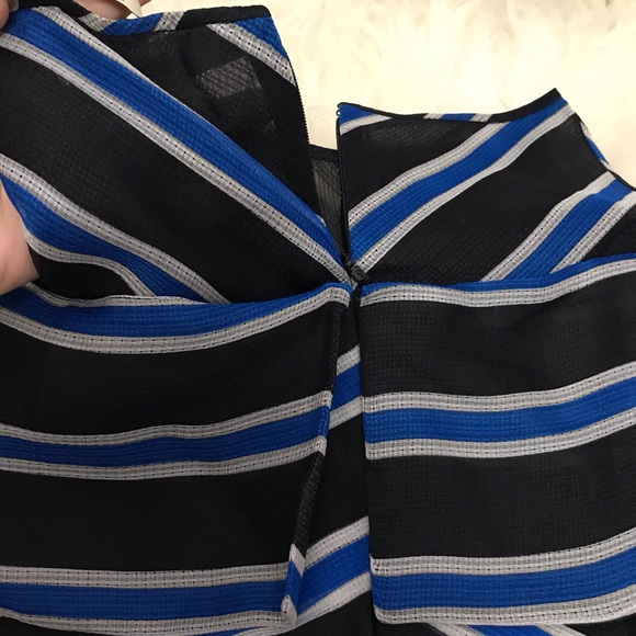 Fendi Blue Striped Dress - Picture 6 of 8